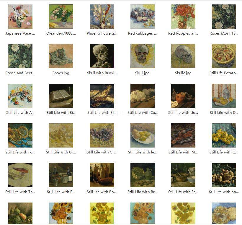 梵高油画珍藏全集642幅 TIF超高清无水印 27GB